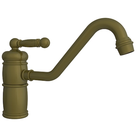Newport Brass Single Handle Kitchen Faucet in Antique Brass 940-06